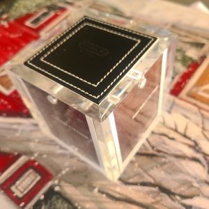 Vintage Coach photo cube